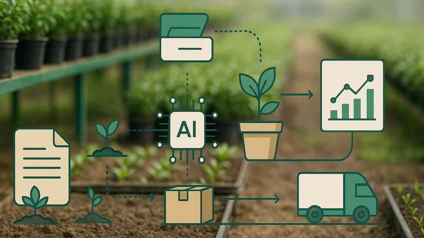 Rivoluzionare la logistica vivaistica con gli agenti AI di AIDA