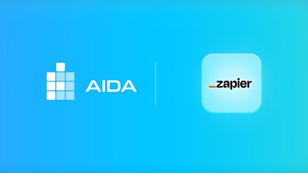 So verbinden Sie AIDA über Zapier mit Tausenden von Apps