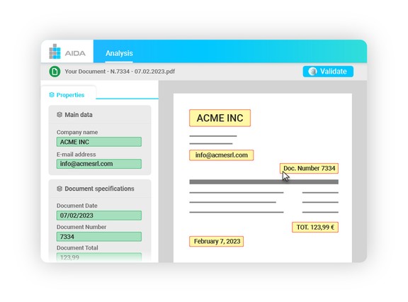 Platform - Archive - Document Management - AIDA