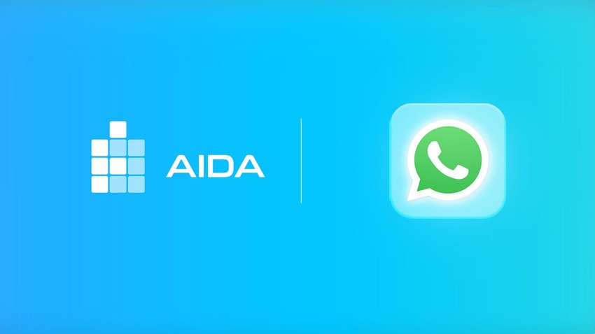 Client documents arrive in AIDA via WhatsApp