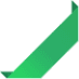 Angled ribbon