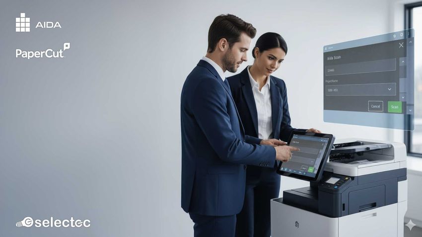 AIDA und Selectec bringen erweiterte Dokumentenintelligenz in PaperCut